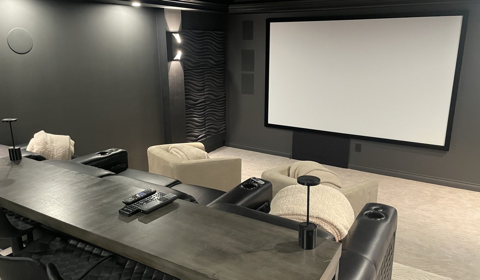 Home Theatre | Full Service Basement Finishing in Westland, MI